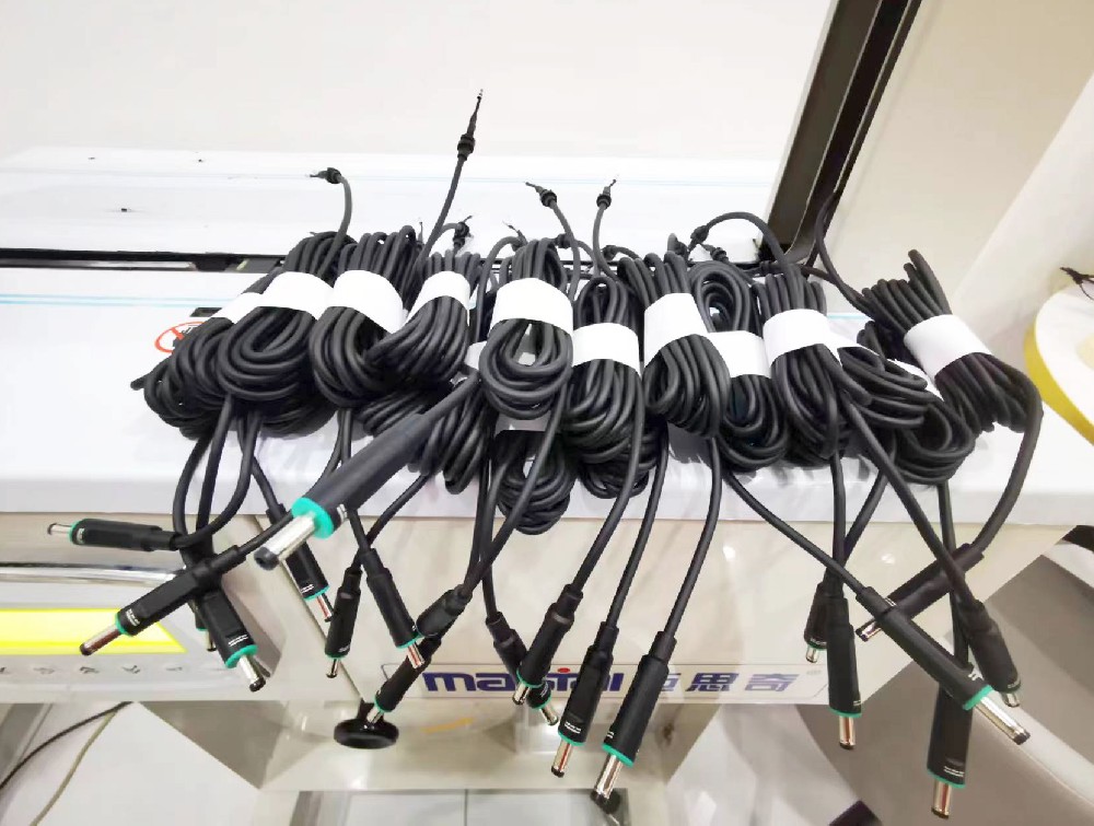 束带机捆扎打包：音频线 数据线